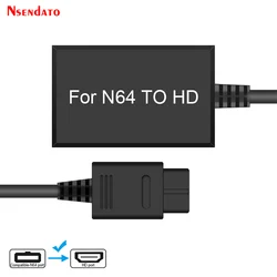 1080P N64 To HDMI-Compatible Converter For Nintend 64/GameCube/SNES Plug Play HDTV HDMI-compatible Console Game Cable Adapter