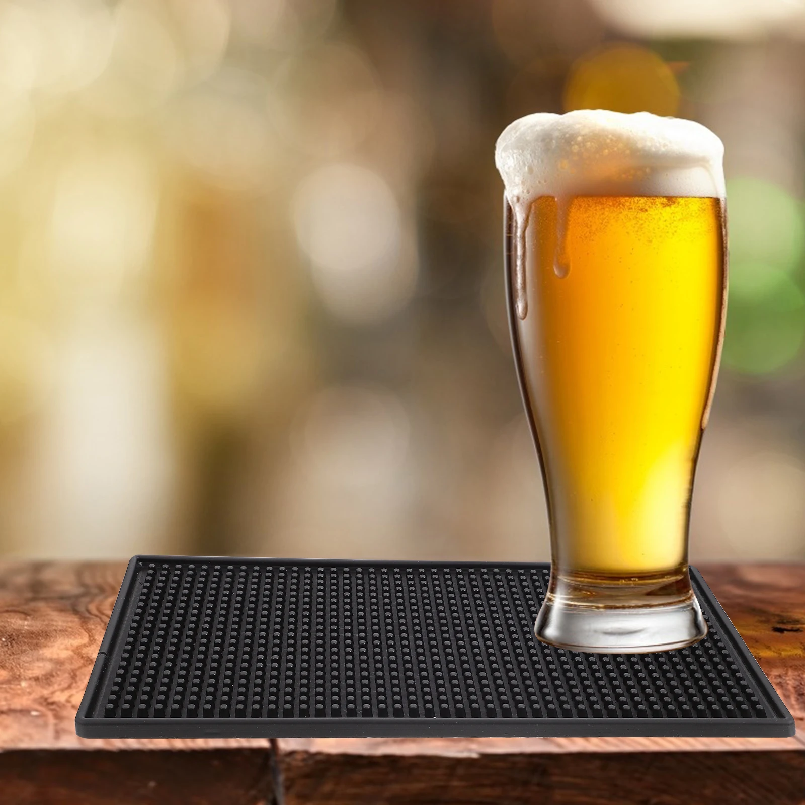 

Non-slip Water Coaster Flexible Cup Mat Thick Silicone Holder Thickened Kitchen Pvc Practical Pad Easy to Use