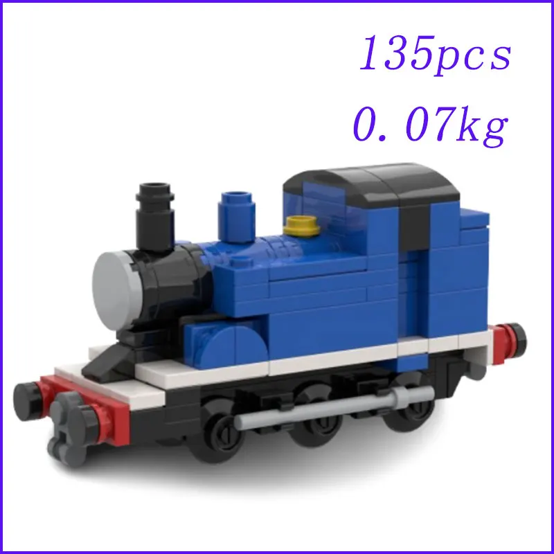 Small Particle Building Blocks MOC-238207 555pcs 233592 Train Building Toy 3D Model Gift Educational Boy DIY Ornament