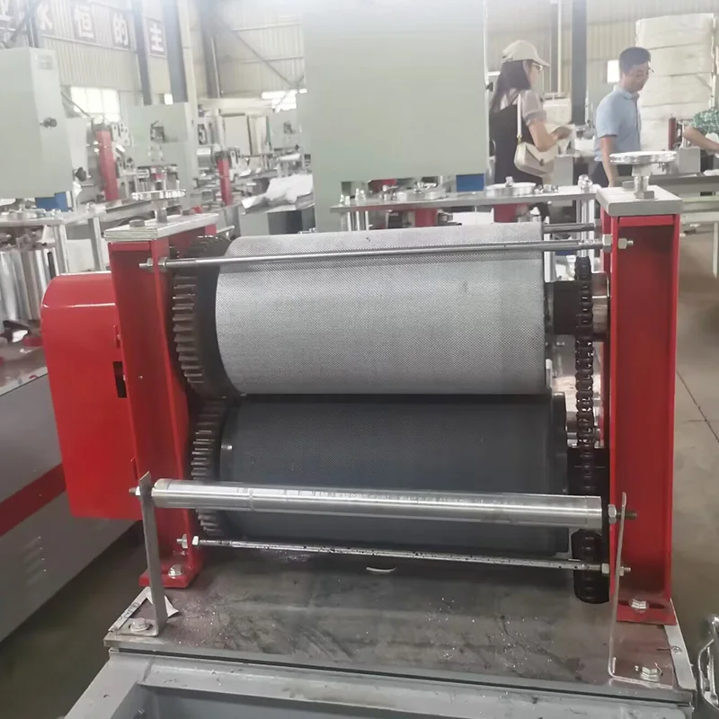 Commercial Paper Napkin Folding Machine Embossing Napkin Making Machine For Tissue Plant