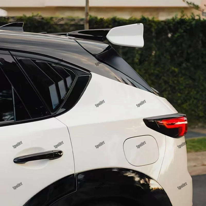 For Mazda CX-5 CX5 2018 2019 2020 2021 2023 2024 2026 Rear Roof Spoiler Wing Carbon Fiber Trunk Lip Wing Spoiler Car GT Styling view 5