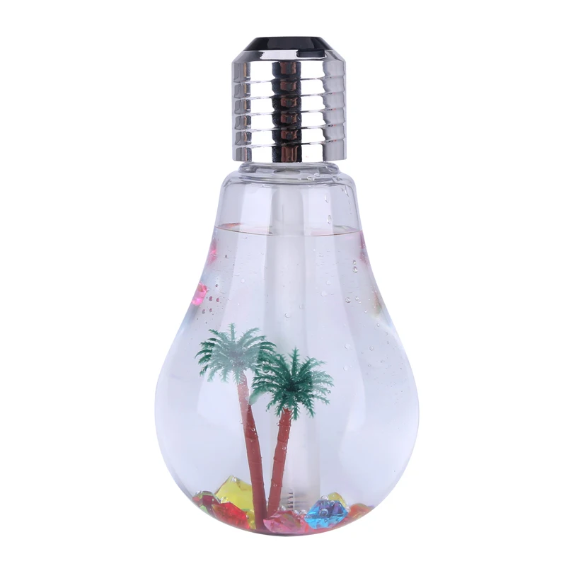 Light Bulb Humidifier For Home Use Silent Small Bedroom Office Desk Student Dormitory Moisturizing And Creative Products