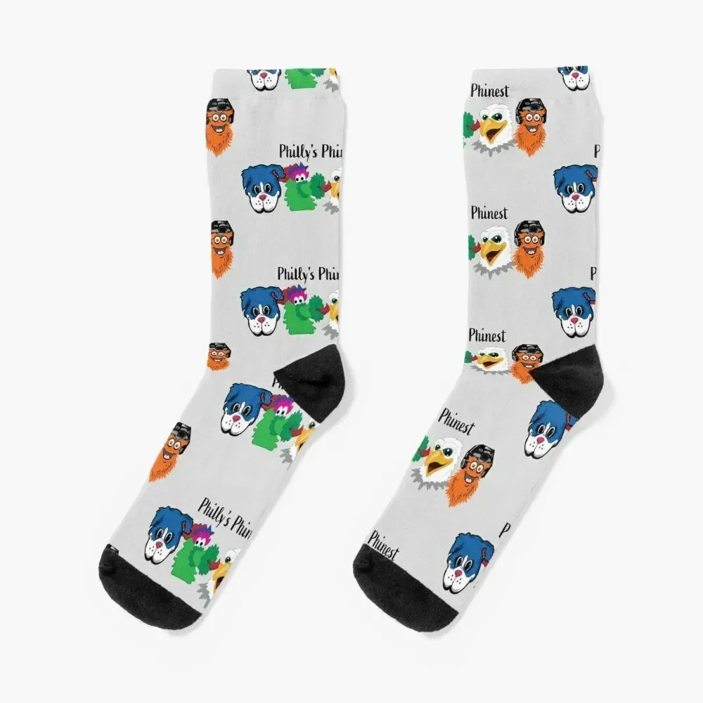 Philly's Phinest Socks winter Run Stockings man Christmas Mens Socks Women's