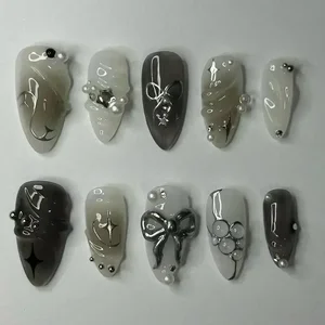 6 meilleures ventes de faux ongles avec colle livraison gratuite - No 6