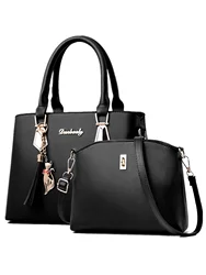 The new style handbag simple Korean version of women's handbag shoulder bag messenger bag bag bag mother bag