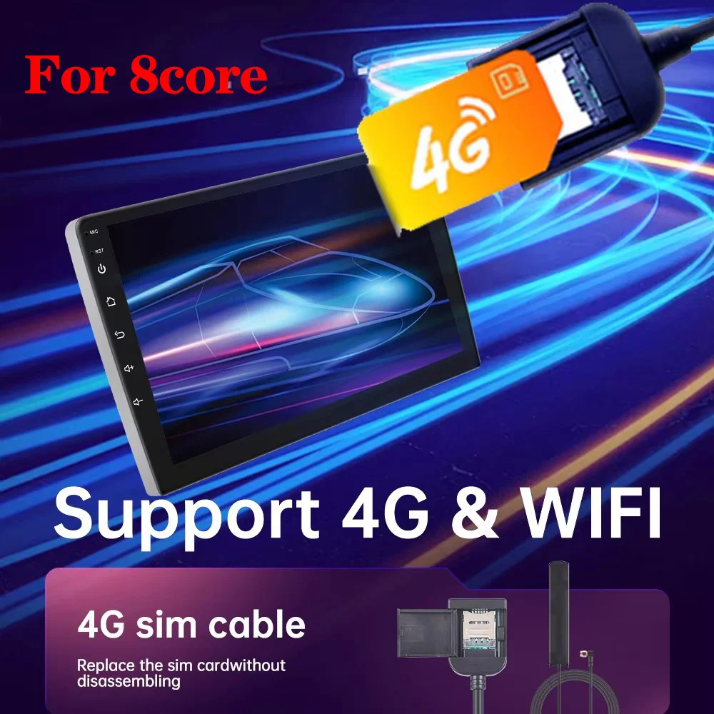 أندرويد 15 راديو السيارة اللاسلكية Carplay السيارات لتويوتا هيونداي نيسان كيا سوزوكي ISO BT مشغل وسائط متعددة واي فاي نظام تحديد المواقع DVR رئيس وحدة