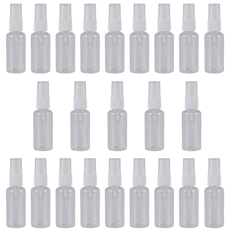 

36Pcs 30Ml/1Oz Mini Fine Mist Spray Bottles Refillable Bottles Small Empty Clear Plastic Travel Size Bottles