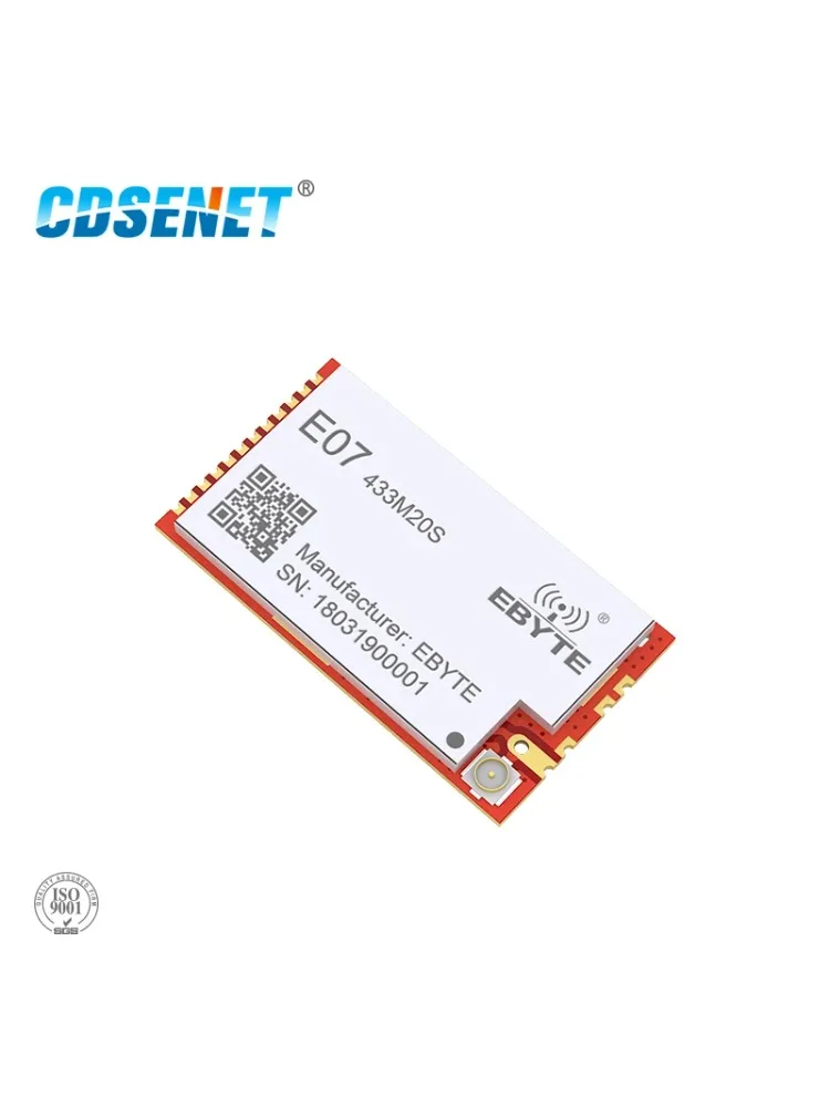 CC1101 433MHz 100mW moduł rf 20dBm CDSENET E07-433M20S nadajnik-odbiornik SMD PA na duże odległości 433 MHz nadajnik i odbiornik PCB — zdjęcie produktu 7