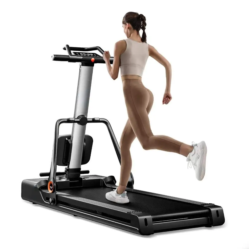 Wireless Heart Rate Test Foldable Electric Drive Treadmill Indoor Fitness Equipment Rowing Machine Strength Station