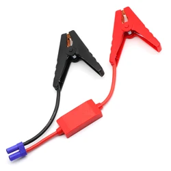 1Pcs Jump Starter Cable with Clamps Booster Cable with EC5 Plug Connector and Prevent Reverse Charge Module for Car Jump Starter
