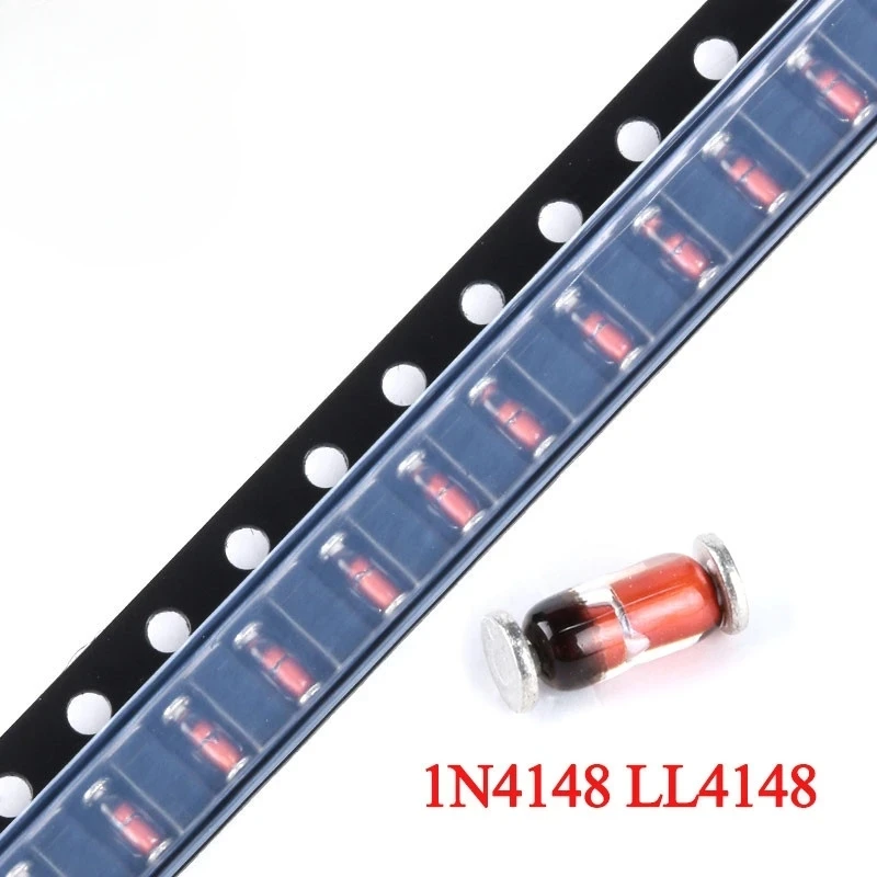 100pcs/lot SMD 1N4148 LL4148 4148 LL34 Switching Diodes 1206 Package