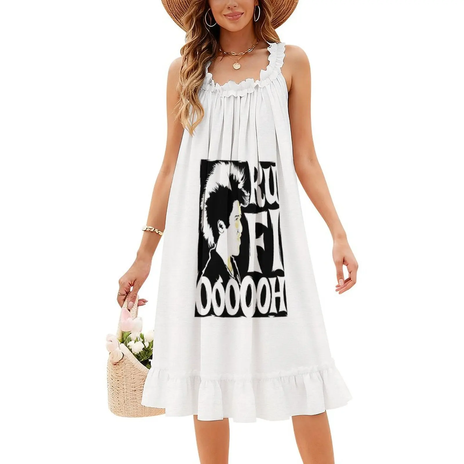 فستان كاجوال على الطراز الكوري من Rufio (خطاف) للنساء فساتين مكتب يومية بسيطة للسيدات فيلم ويندي كتاب كلاسيكي دودة الكتب بيتر #4