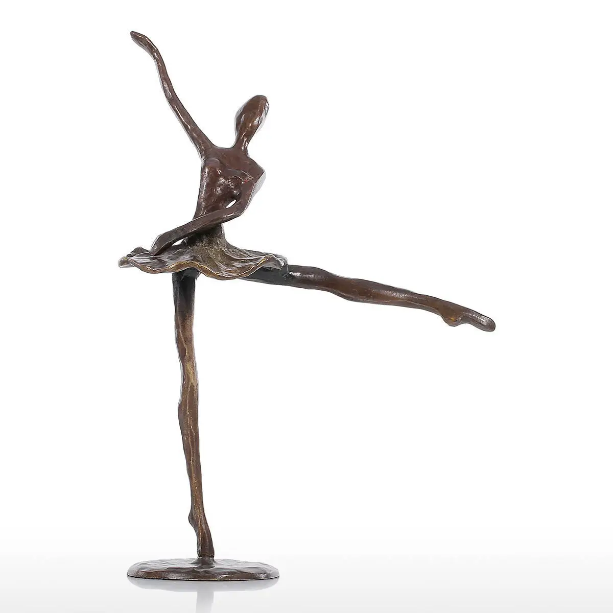 

Ballet Dancing Sculpture Ballet Girl Iron Figurine Statue Ballerina Statue Female Statue Home Decor