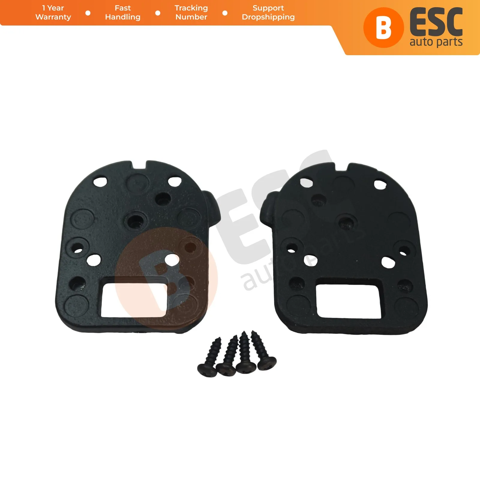 ESC Auto Parts EGE589 Wing Mirror Wobble Repair L+R Bracket Mount for BMW E36 E46 E39 E60 E61  ZTSB0174M Ship From Turkey