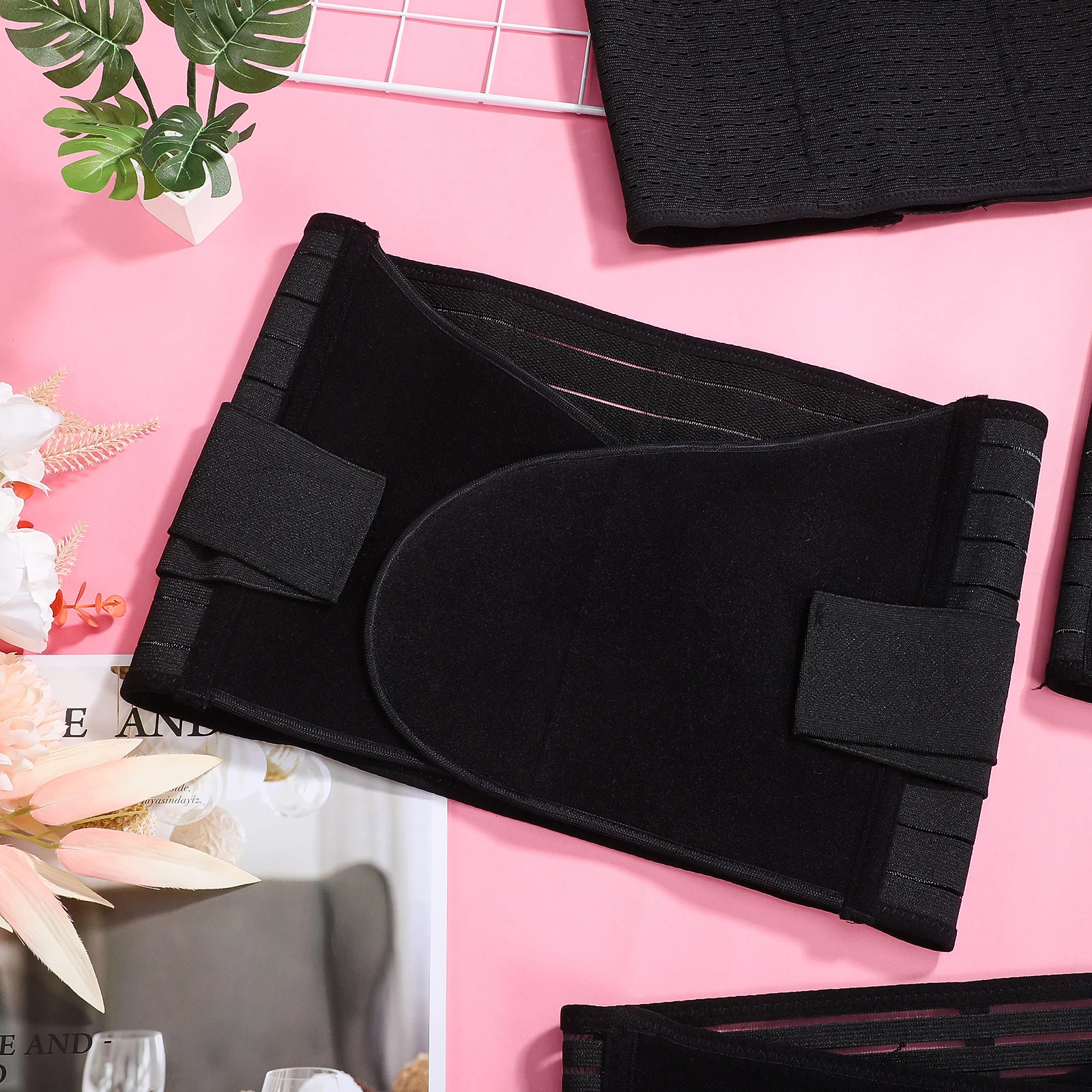 

1Set Postpartum Belly Band Postpartum Girdle Waist Trainer Waist Support Wraps Abdominal Binder Size Xl After Birth Recovery