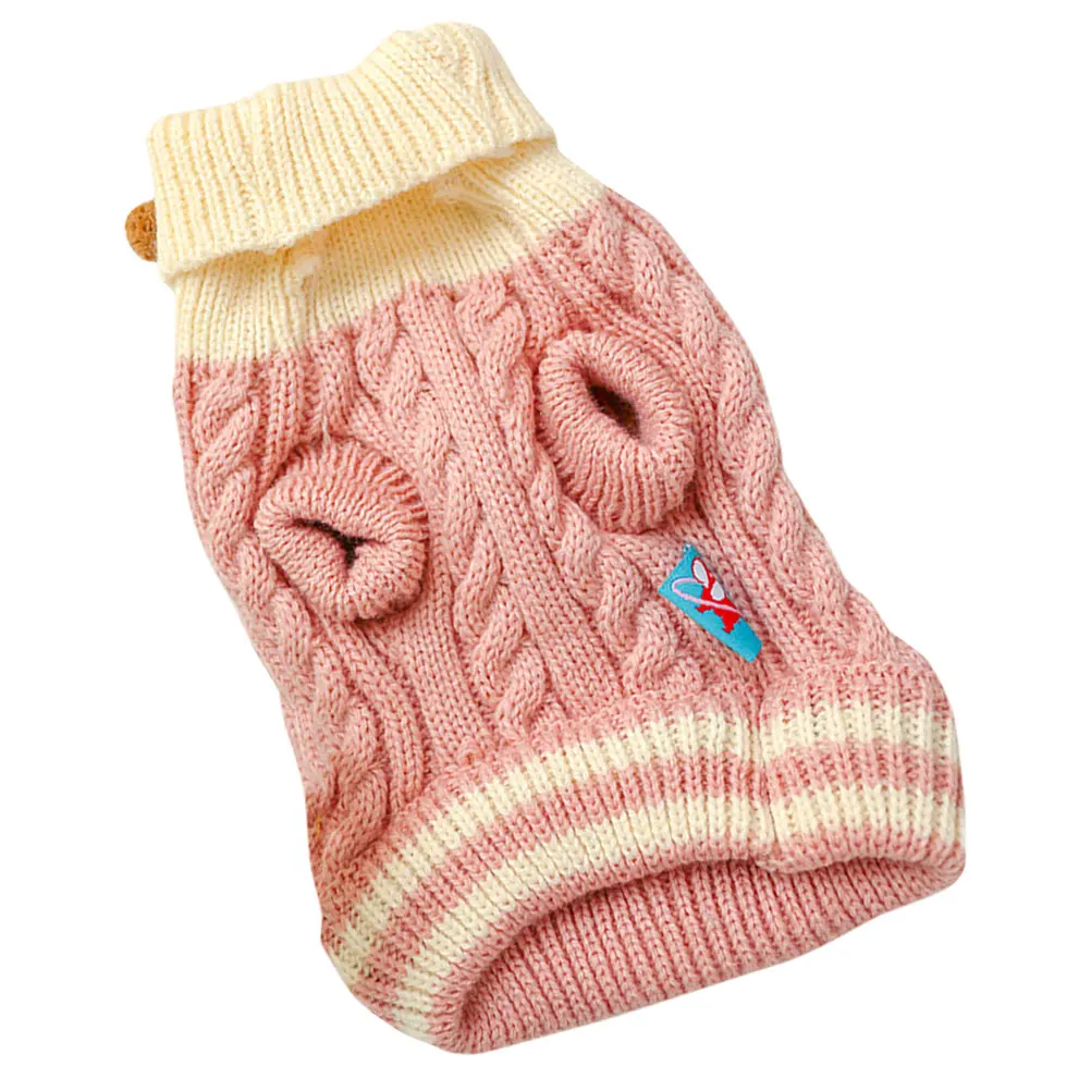 

Pet Dog Sweater Stylish Puppy Warm Clothes Adorable Winter Outfit Fashion Photo Prop Comfort Material Soft Fabric Pet Costume