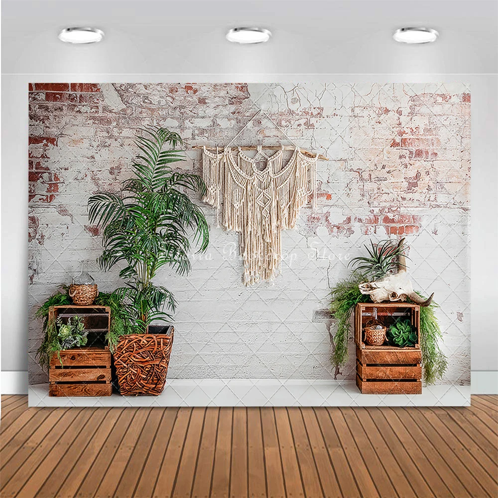 Boho Wonder Wall Photo Background Adult Birthday Kids Portrait Photography Backdrop Wedding Bride Shower Photo Studio Props