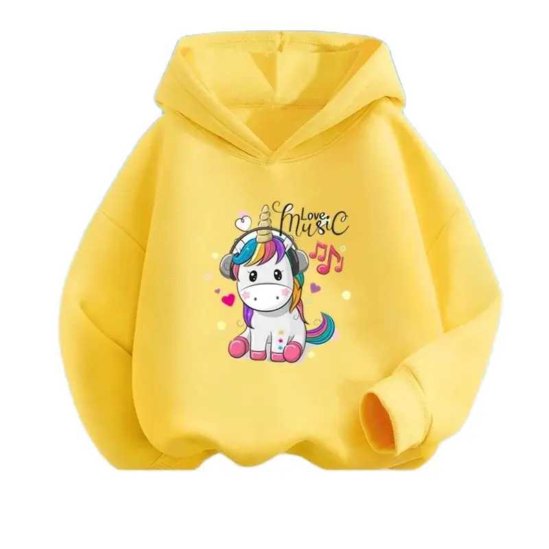 Kids Sweatshirts Autumn Thin Top Cosplay Unicorn Children's Clothing for Boys Girl Hoodies Children's Jacket Kawaii Clothes