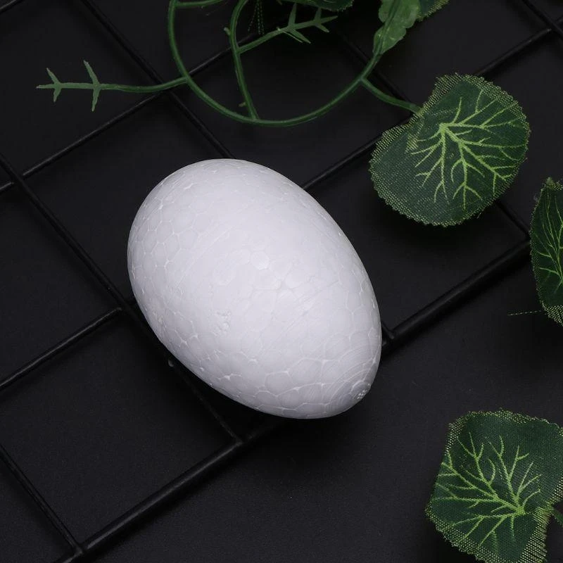F92B Modelado bola huevo poliestireno espuma espuma poliestireno para bricolaje Pascua regalos Navidad
