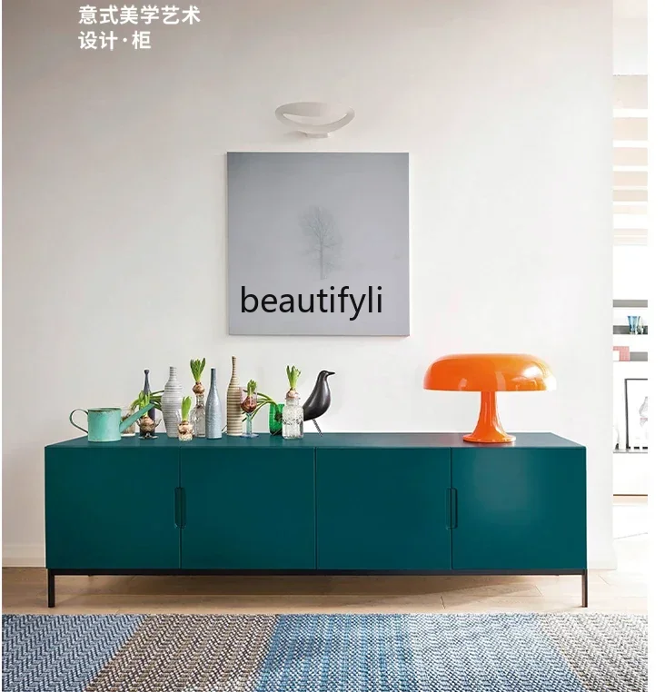 TTT New arrive Minimalist paint shoe cabinet Light luxury home decoration shoe changing cabinet Modern simple foyer storage cabi