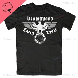 German Eagle Eternal Aljk Ance Allemagne Loyauté Glory T-Shirt Cotton Manches Courtes Casual Hommes Taille New in Tops & Tees