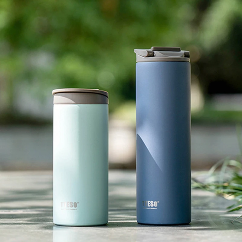 

Герметичная изолированная дорожная кружка из нержавеющей стали 304 - портативная автомобильная кофейная чашка, бутылка для воды для прямых напитков для мужчин и женщин