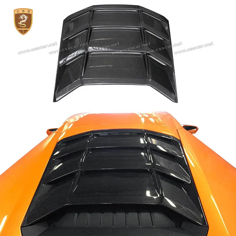 

Автомобильный задний грузовик, капот воздухозаборника для Lamborghini Huracan LP580 LP610 OEM, сухой углеродное волокно, задний капот, совок, вентиляционное отверстие