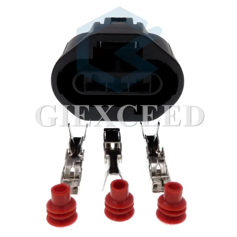 

3 Pin AC Assembly 7283-1334-30 Waterproof Car Automotive Connector Cable Socket
