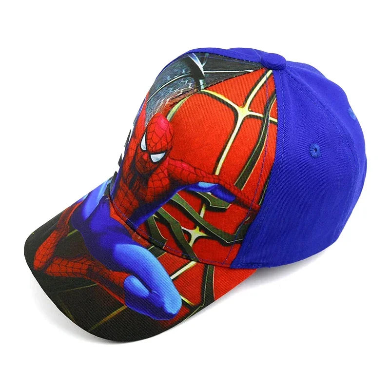 Marvel Spiderman Kids Hat For Boy Girl Hip Hop Caps Spring Summer New Baby Baseball Caps Children Gift Adjustable 2-8Y