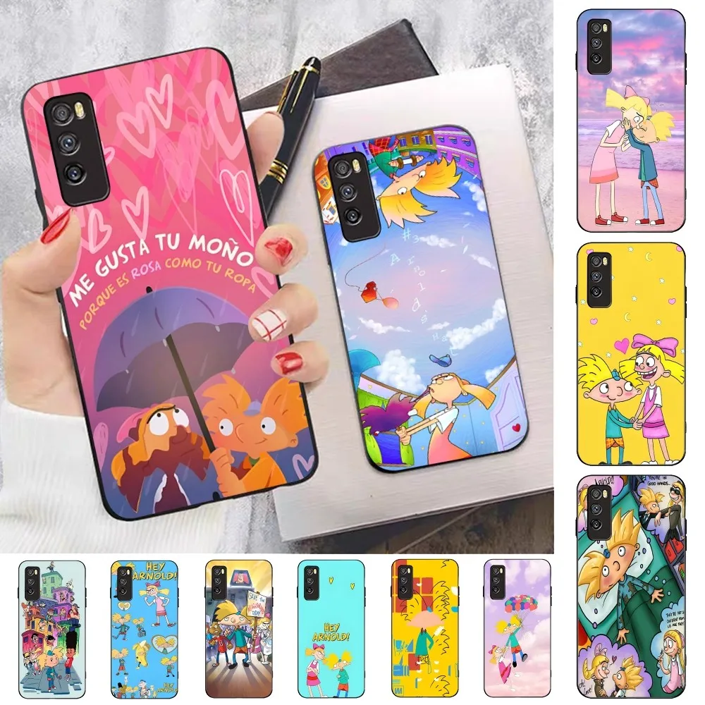 H-Hey A-Arnold H-Helga Cute Funny Cartoon Phone Case For Huawei Mate 10 20 30 40 50 Lite Pro Nova 3 3i 5 6 SE 7 Pro 7SE