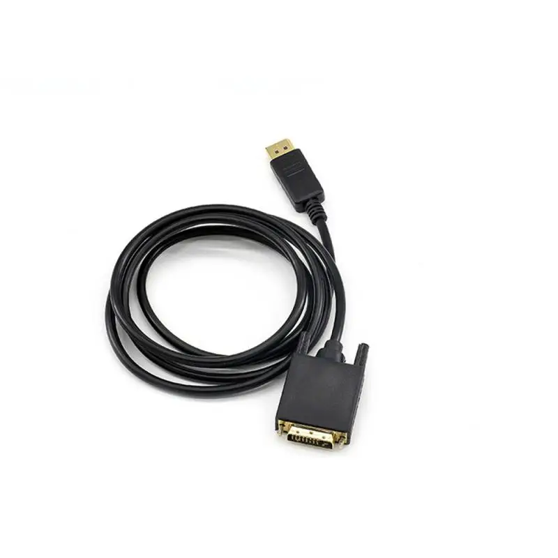 Dp To Dvi Cable Durable Gilded Efficient On Demand Premium Best Seller 1.8m Cable For High-resolution Displays 1.8m Cable