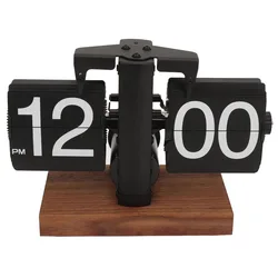 Automatically Page Turning Flipping Clock for Modern Home Office Decoration.Full of Sense of Technology.A Battery Included.