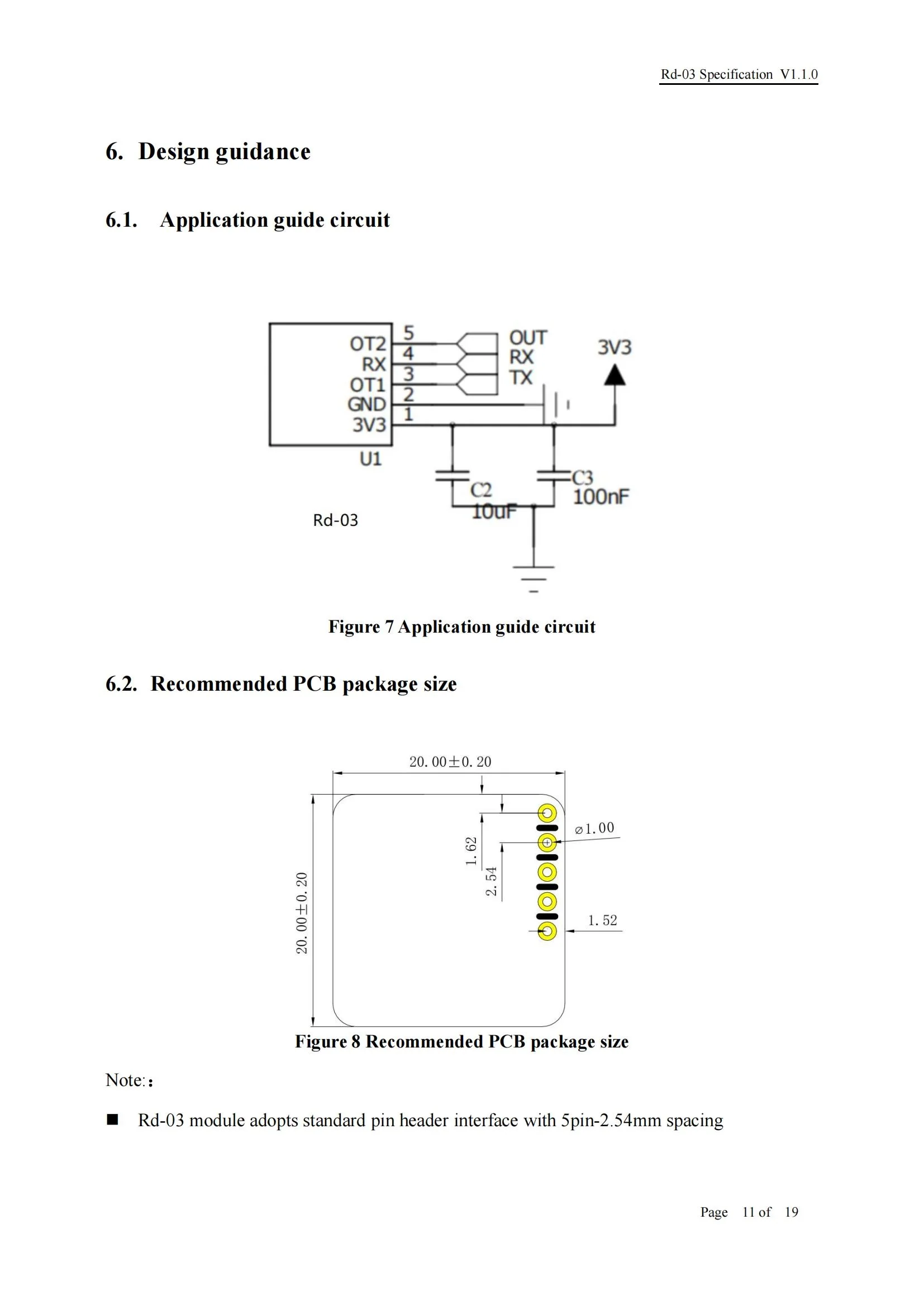 1-10Pcs Rd-03 24G Radar Sensor Modul 2,4 Ghz Menschlichen Körper Micro Motion Sensing Erkennung ISM Radio band UART Interface Antenne – Detail 9