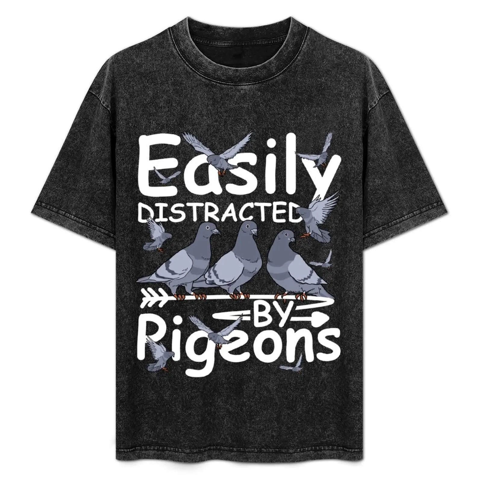 

Pigeon Gifts Men Women Pigeon Breeding Pigeon Racing T-Shirt Big and Tall Crew Neck Tee