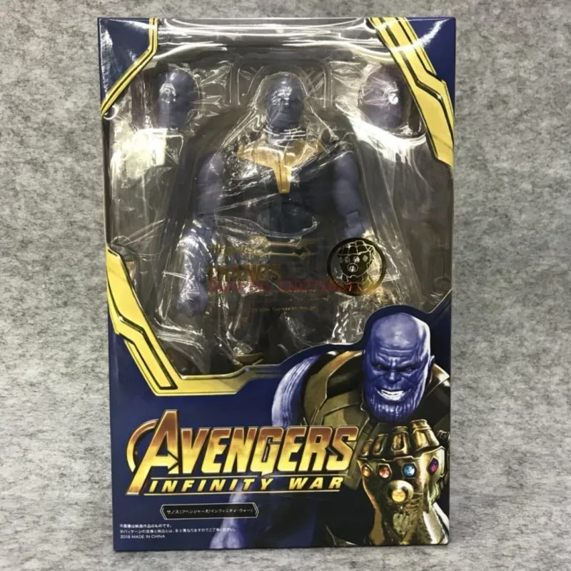 Marvel New Avengers Marvel 4 Endgame Shf Thanos Pvc Action Figure Collectible Model Toy 18cm  Figure Katana Thanos Doll Toy Gift