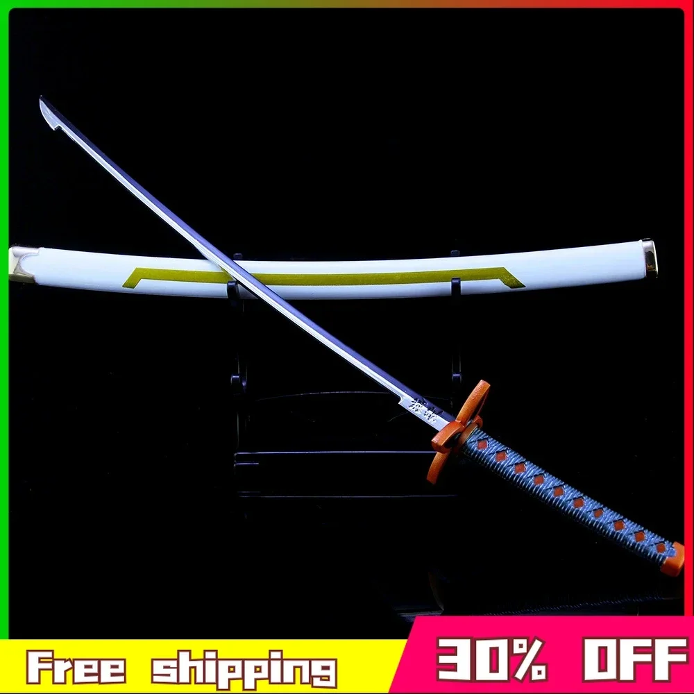 

Demon Slayer Sword Agatsuma Zenitsu Nichirin Blade Anime The Demon Slayer Corps Knife Katana Collection Desktop Display Gift Toy