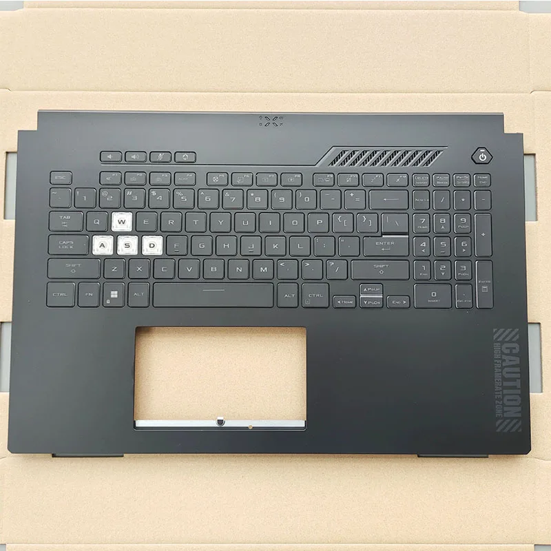 17.3인치 ASUS TUF 게이밍 3플러스 FA707 FX707 F17 A17 팜레스트 US 키보드(백라이트 포함)