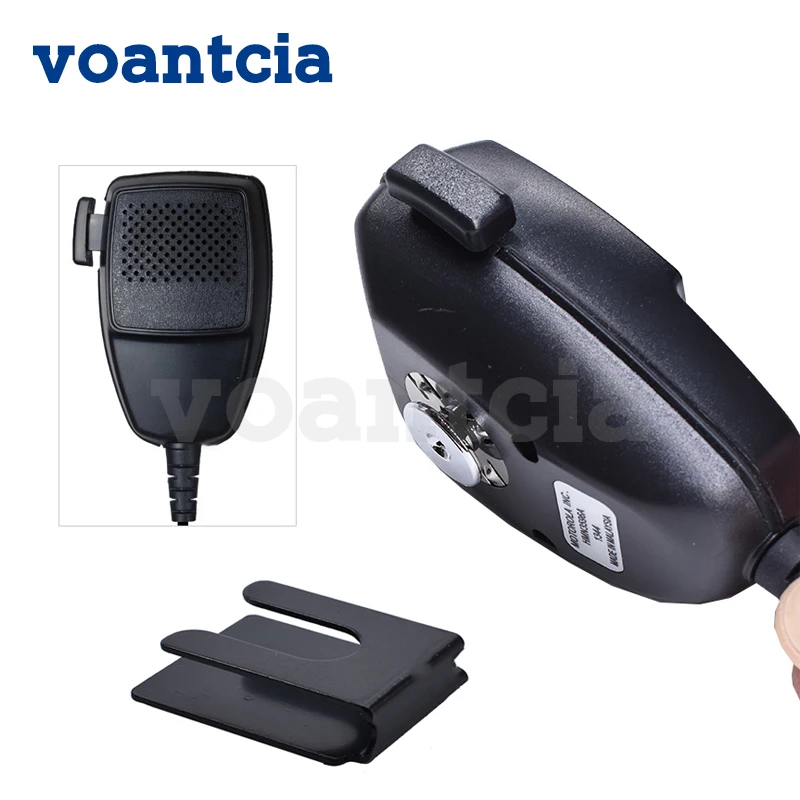 

Universal Holder Hand Microphone Clip Hook for Motorola Kenwood YEASU TYT Hytera BAOFENG Car Radio Walkie Talkie