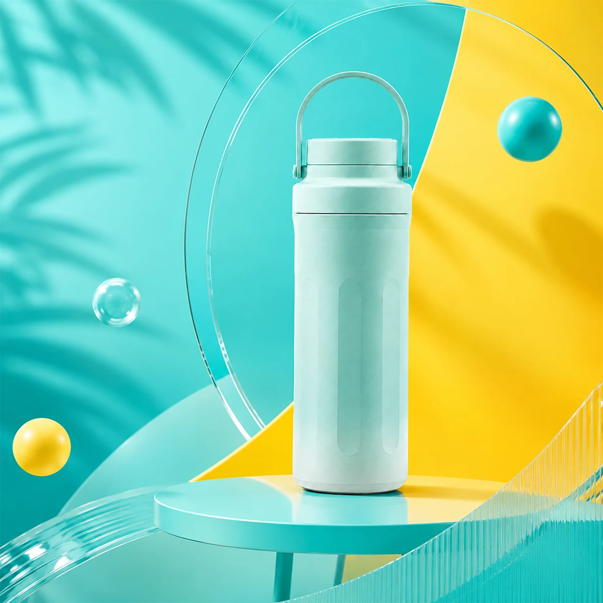 Kmaier Breast Milk Cooler 24H Fresh Keep Stainless Steel Chiller 2*300ml Bottles Leakproof Hand Jug Working Mom Travel Feeding