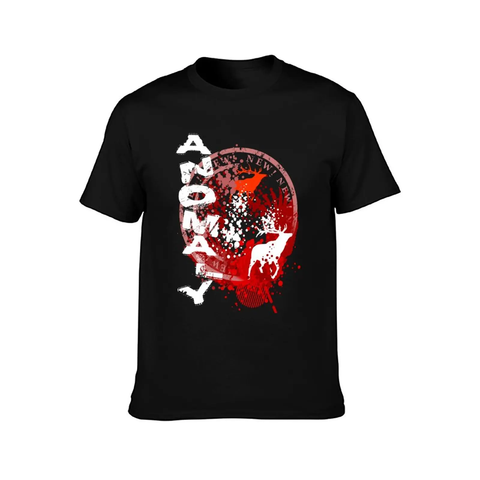 World Anomaly T-Shirt Simple Casual Short Sleeve Tee T-Shirt