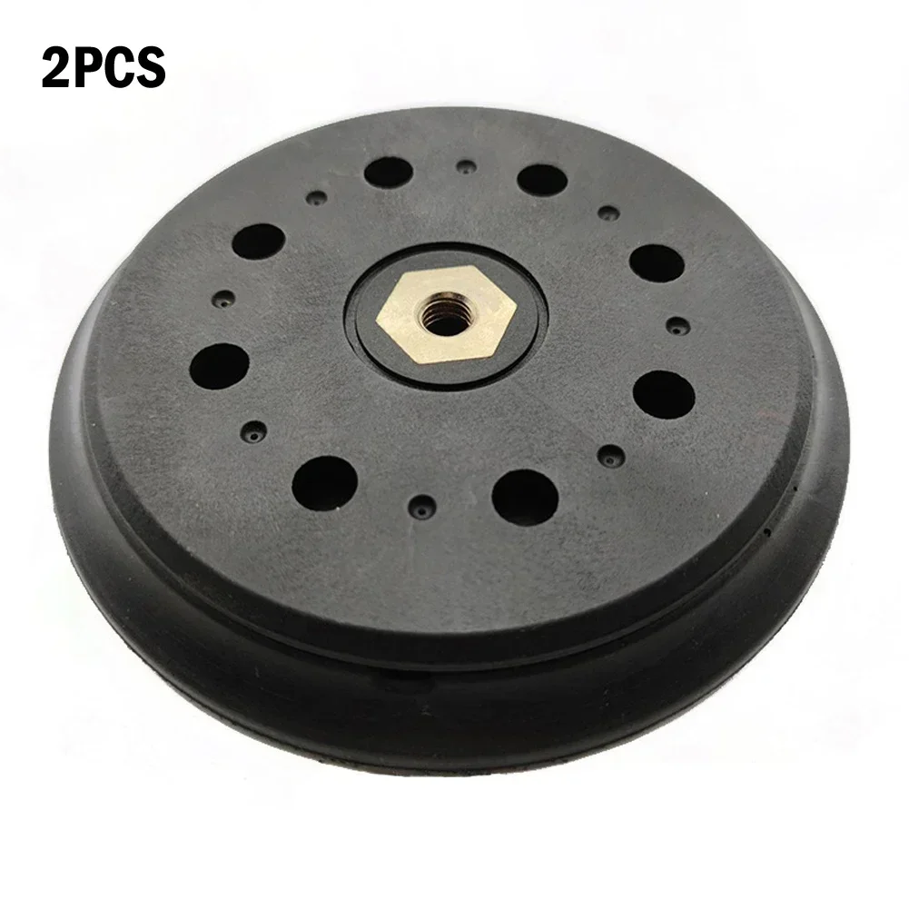 2Pcs 6 Inch/150mm 15 Holes Backing Pad Hook And Loop Sanding Disc For BO6050 BO6050J Orbital Sander 197314-7 Polisher Tools