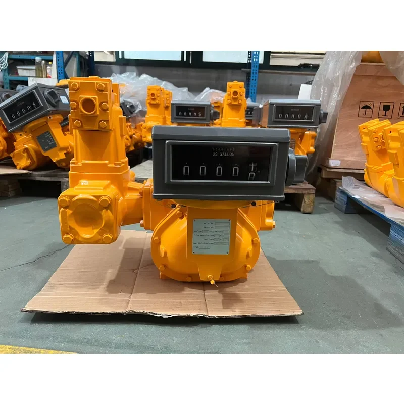 Diesel Heavy Fuel Oil Positive Displacement Flow Meter for Industrial Applications