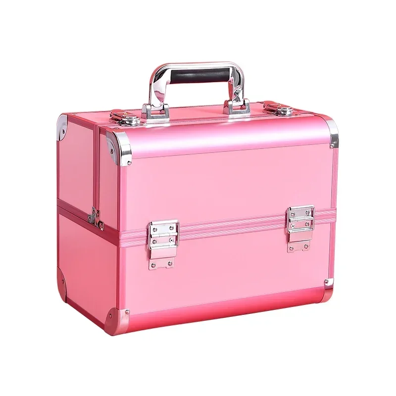 Large capacity makeup box, professional makeup artist, eyelash beauty, nail and eyebrow tattoo special handbag