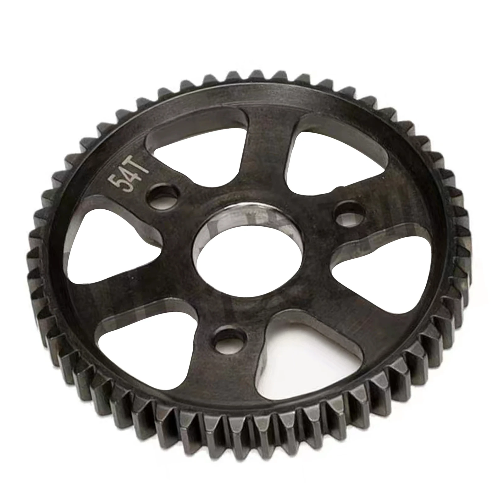 경화된 블랙 스틸 스퍼 50T 52T 53T 54T 32P 0.8M 기어(피니언 기어 포함) 트랙사스 슬래시 4X4 밴디트 러슬러 스탬피드 드래그 슬래시용