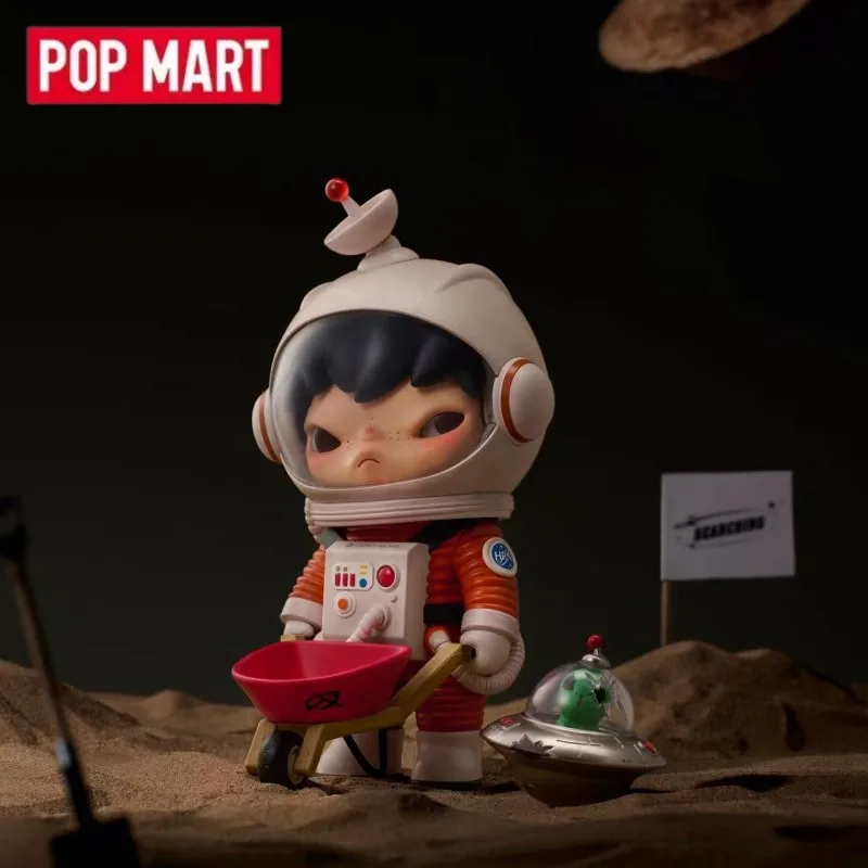 

Фигурка Pop Mart Hirono серии ДЛЯ RLIENS, оригинальная слепая коробка, загадочная коробка-сюрприз, милые аниме-украшения, фигурки