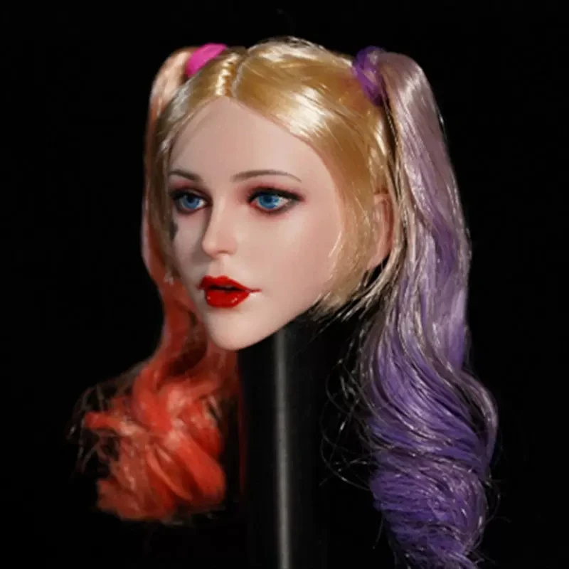 In Stock Babyface BF01 1/6 Scale Female Soldier Clown Girl Mini Head Carving For 12inches Action Figure Model Doll Toys