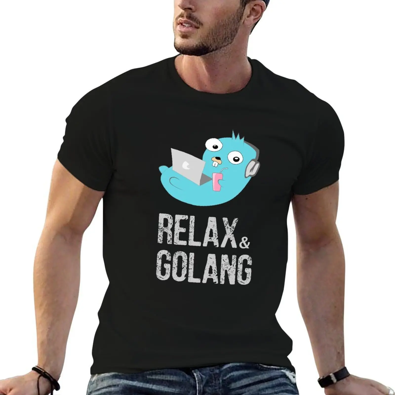 mens luxury man T-Shirt shirt graphic Gopher men Relaxing cotton heavy shirts t shirt t brand 100% cotton t