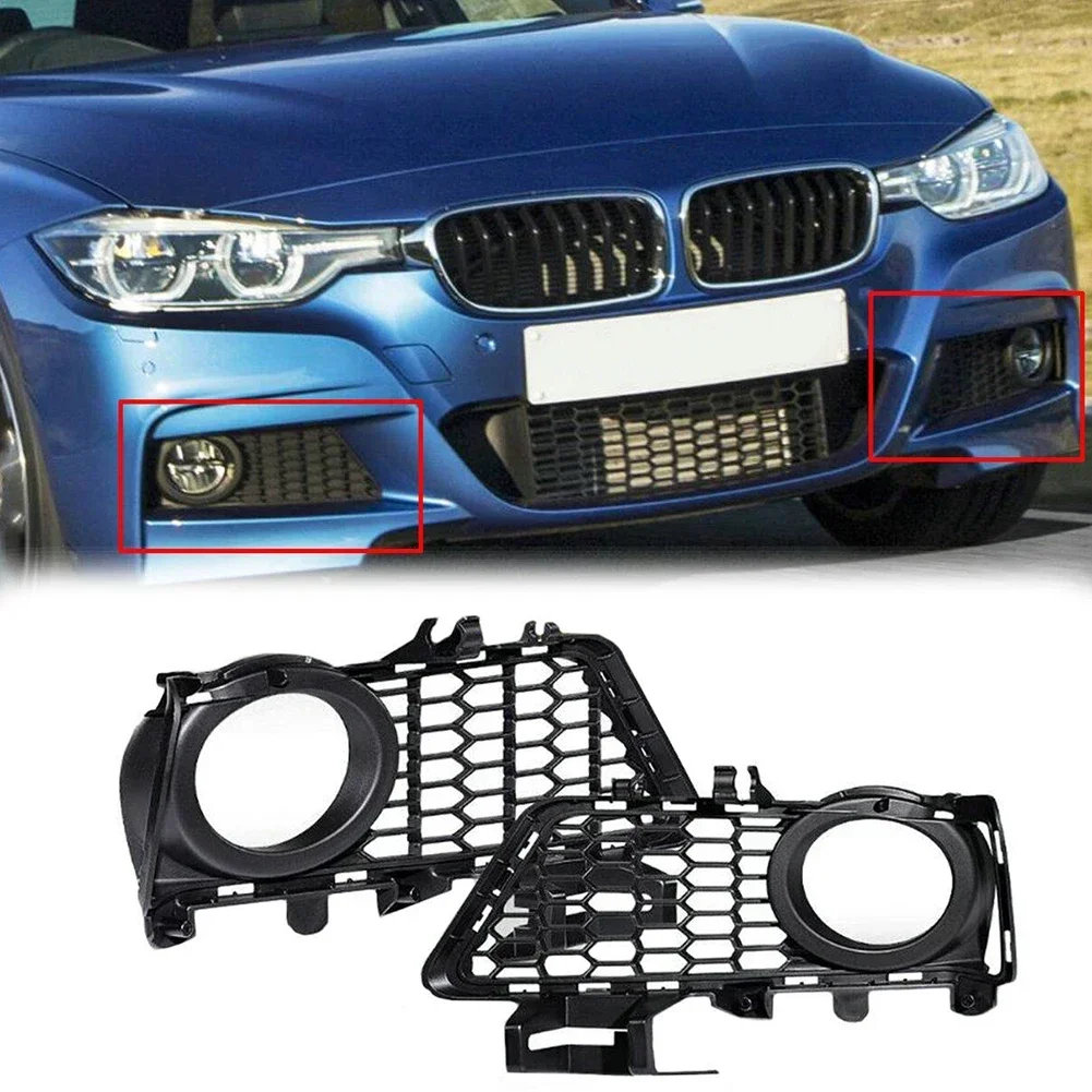 

Пара нижних решеток бампера, противотуманная фара, решетка для BMW F30 F31 328i 335i M Sport 2012-2018, запасная автомобильная часть