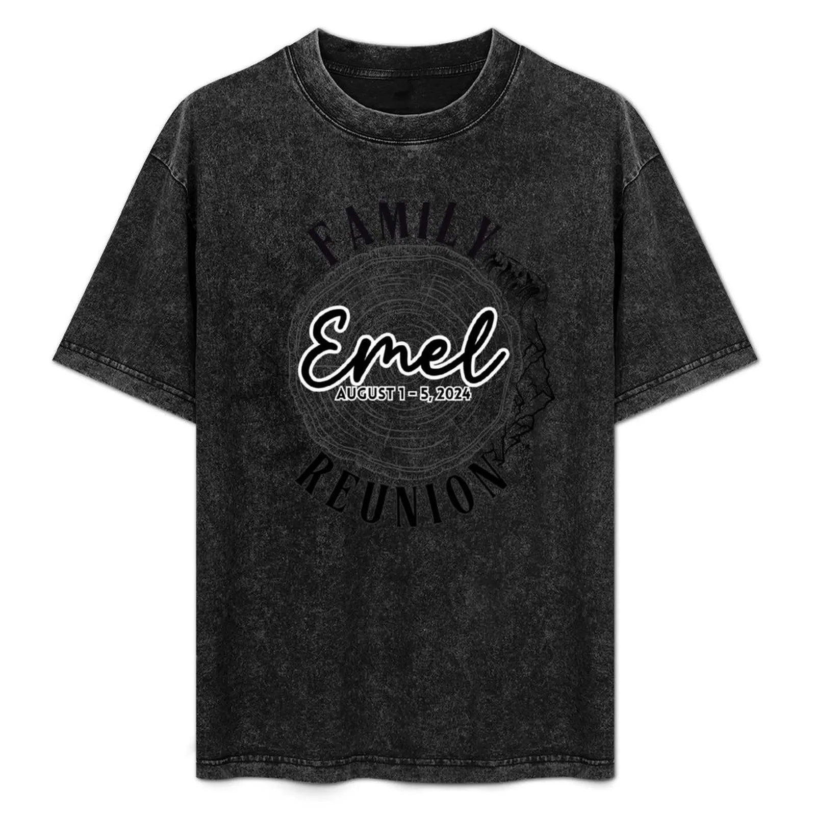 

Emel Reunion Logo 1 T-Shirt sweat anime stuff tops men clothes