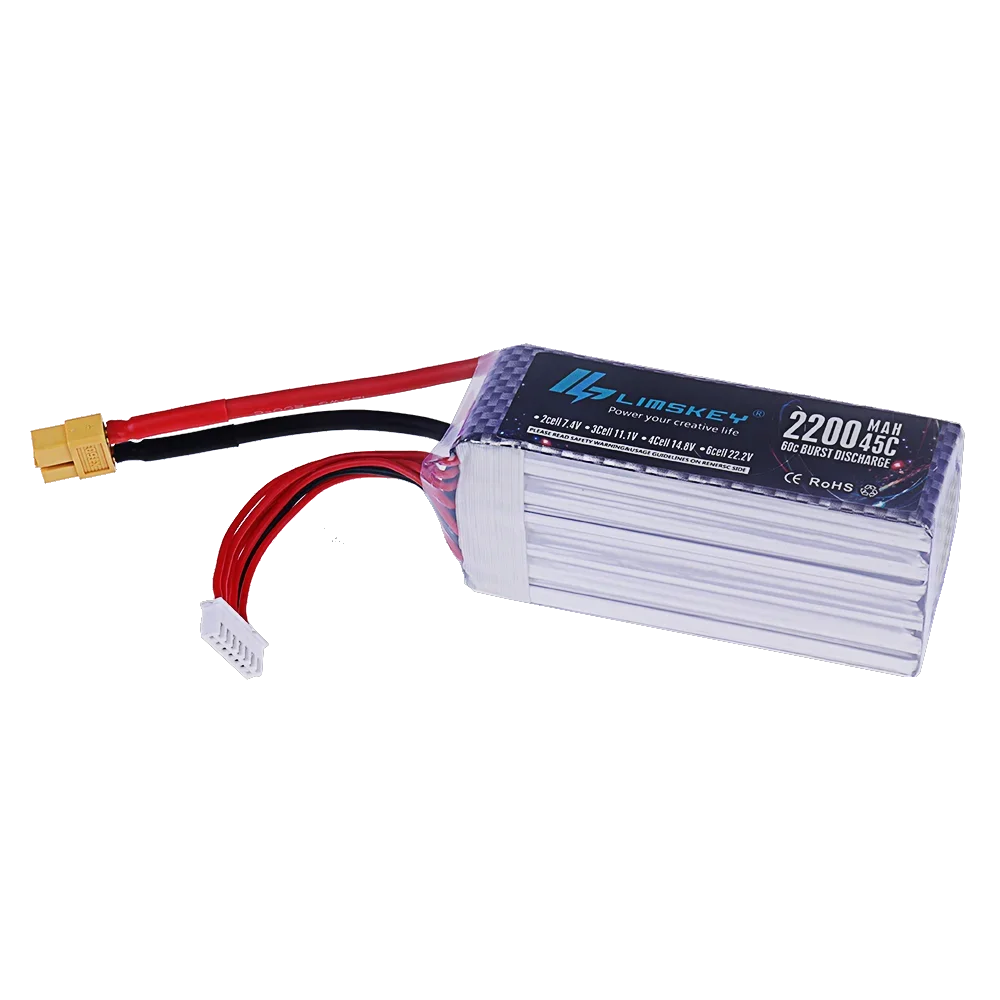 22.2 فولت 2200 مللي أمبير 6s 45C يبو قطع غيار البطارية ل RC سيارة طائرة قارب الطائرة بدون طيار كوادكوبتر Bateria 6s 22.2 فولت البطارية #4